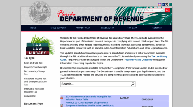 revenuelaw.floridarevenue.com