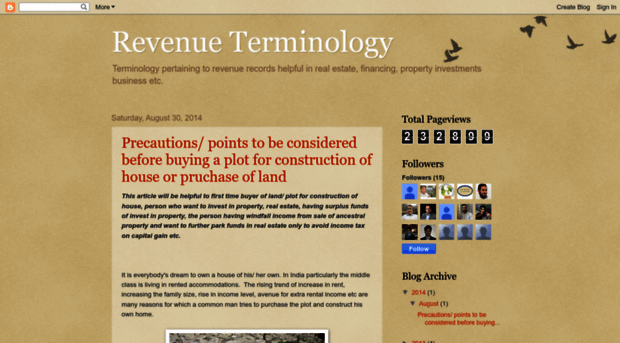 revenueterminology.blogspot.in