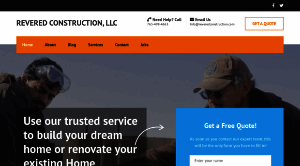 reveredconstruction.com