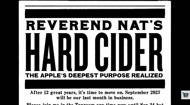 reverendnatshardcider.com