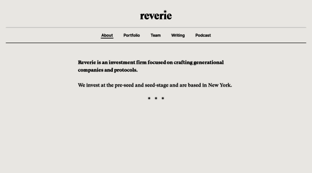 reverie.ooo