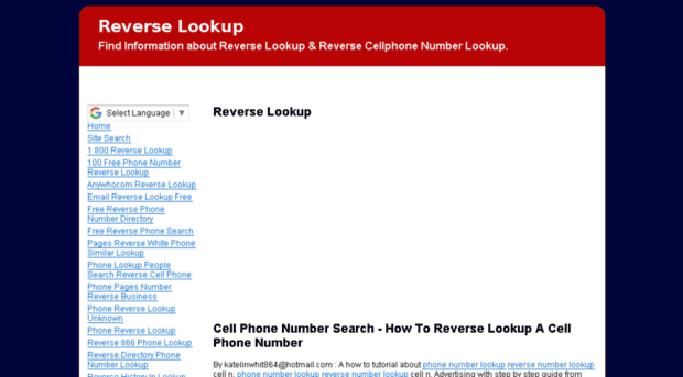 reverse-lookup.biz