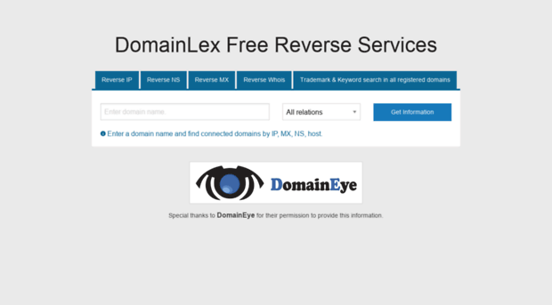 reverse.domainlex.com