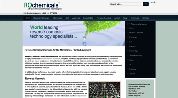 reverseosmosischemicals.com