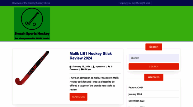 reviewhockeysticks.com