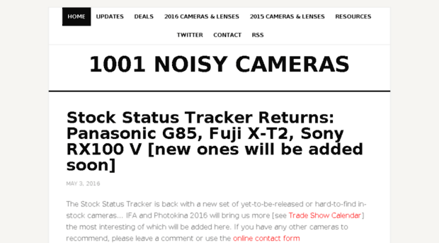 reviews.1001noisycameras.com