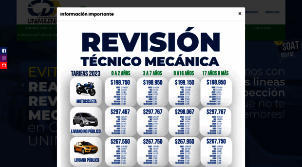 revisiontecnicomecanica-unimilenio.com