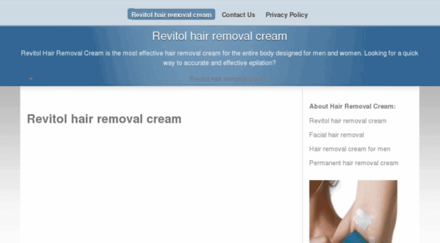 revitolhairremovalcream.biz