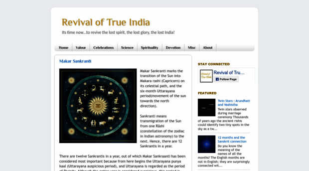 revivaloftrueindia.com