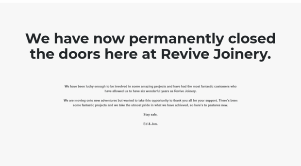 revivejoinery.co.uk