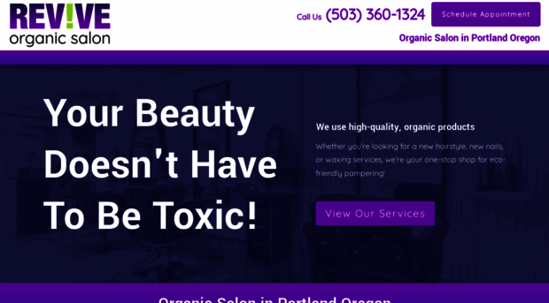 reviveorganicsalonpdx.com