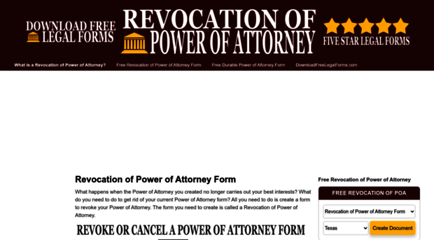 revocationofpowerofattorney.com