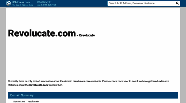 revolucate.com.ipaddress.com