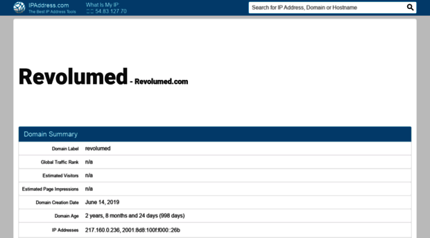 revolumed.com.ipaddress.com