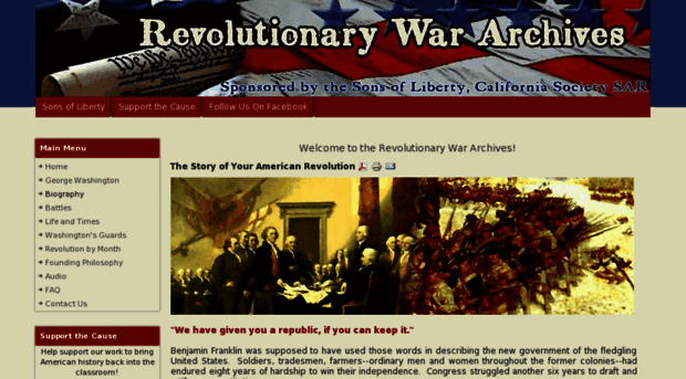 revolutionarywararchives.org