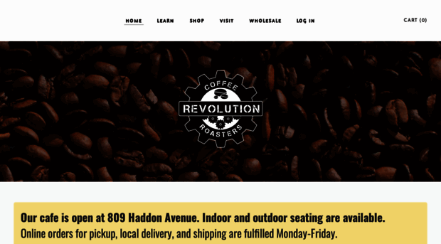 revolutioncoffeeroasters.com