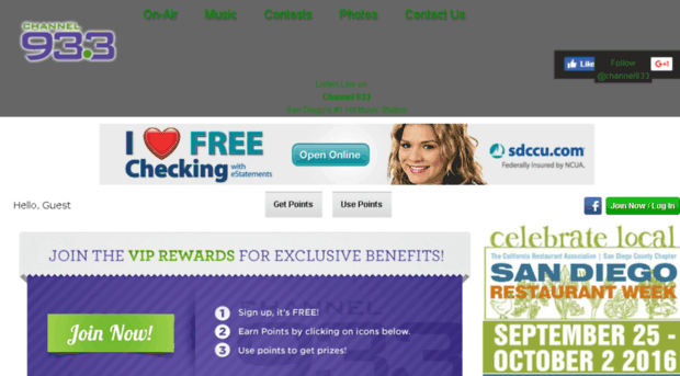 rewards.channel933.com