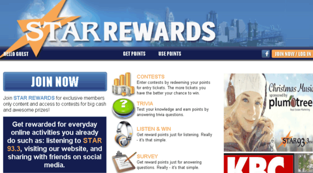 rewards.mystar933.com