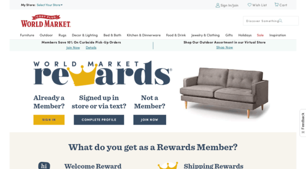 rewards.worldmarket.com