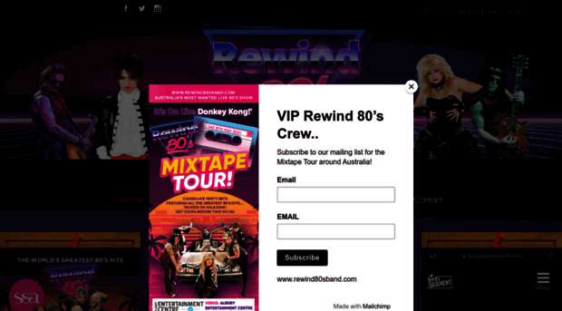 rewind80sband.com