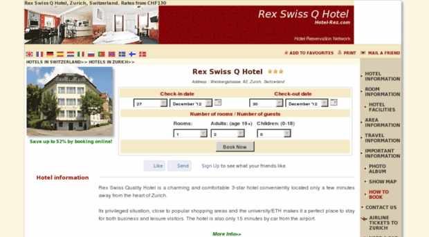 rex-swiss-quality.hotel-rez.com