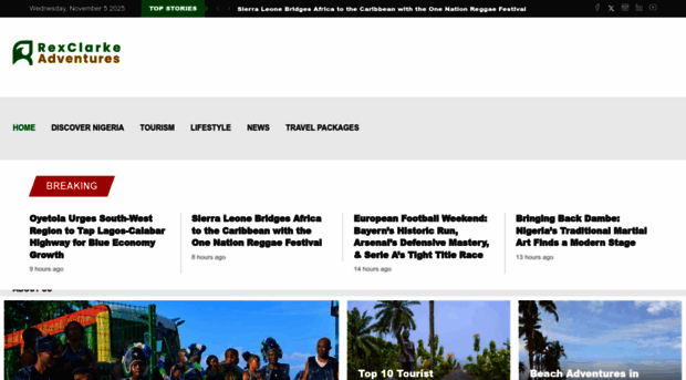 rexclarkeadventures.com