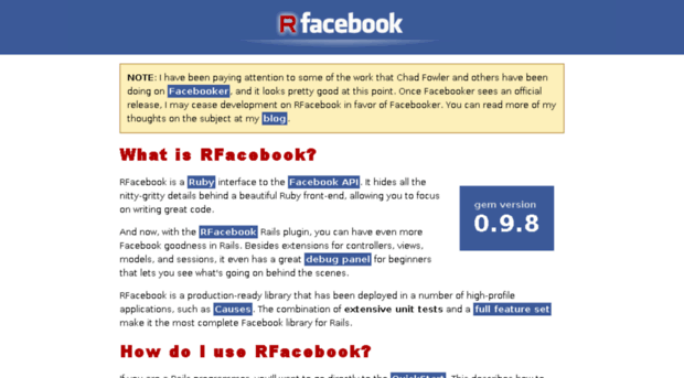 rfacebook.rubyforge.org