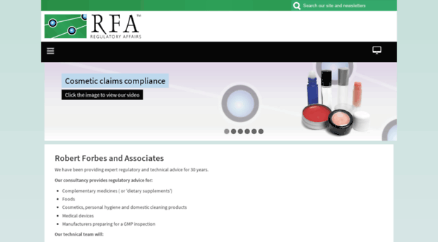 rfaregulatoryaffairs.com