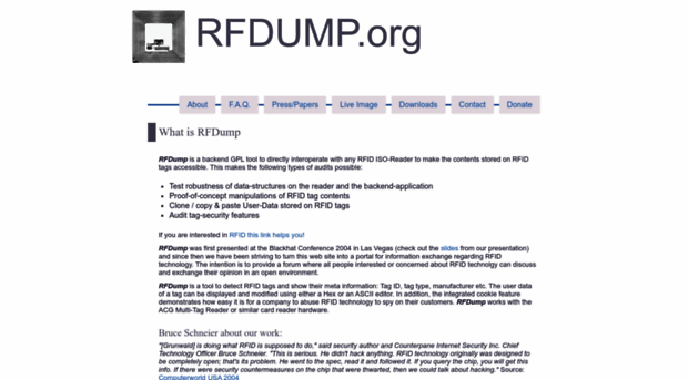 rfdump.org