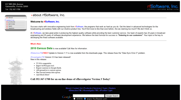 rfsoftware.com
