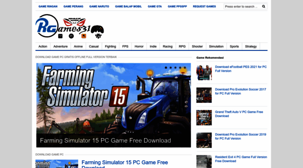 rgames31.com - Download Game PC Gratis Offlin... - R Game S31