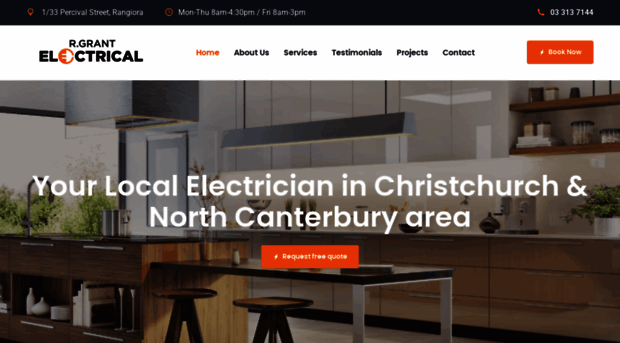 rgrantelectrical.com