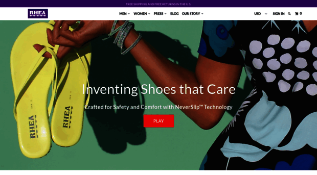 rheafootwear.com