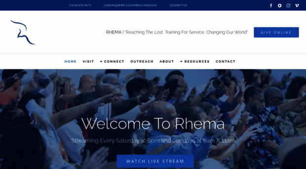 rhemachristiancenter.com