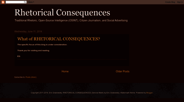 rhetoricalconsequences.com