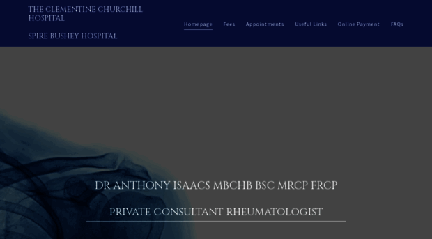 rheumatologistcliniclondon.com