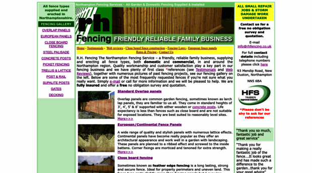 rhfencing.co.uk