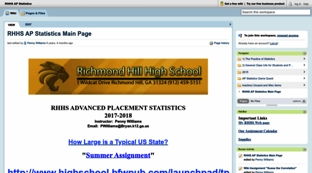 rhhsapstats.pbworks.com