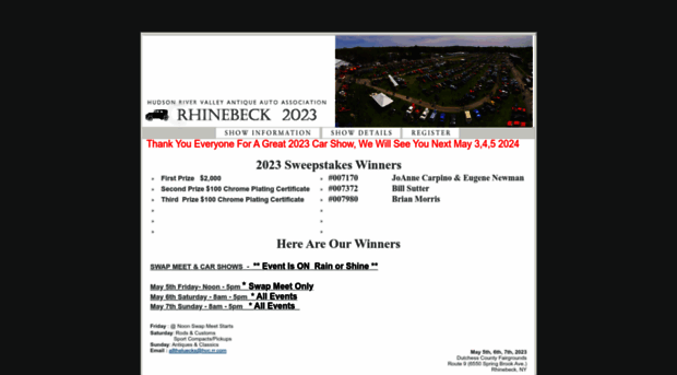 rhinebeckcarshow.com