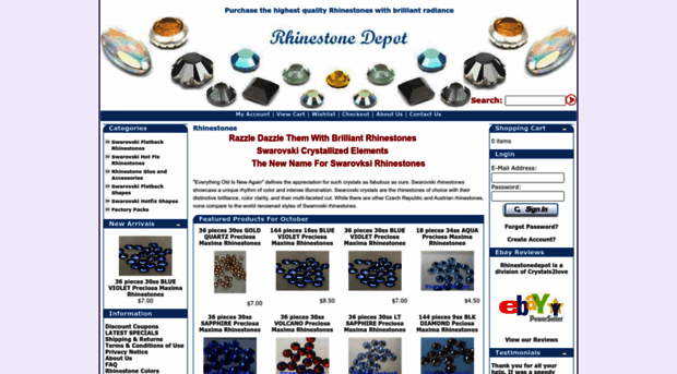 rhinestonedepot.com