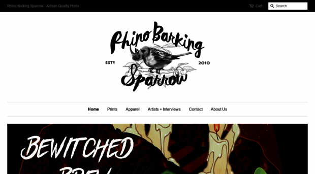 rhinobarkingsparrow.com