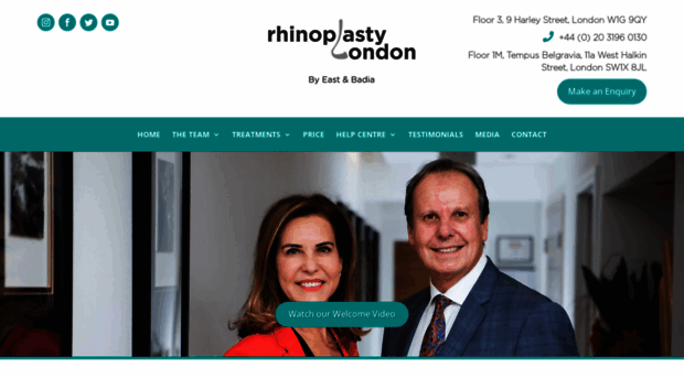 rhinoplastylondon.co.uk