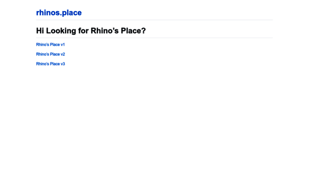 rhinos.place