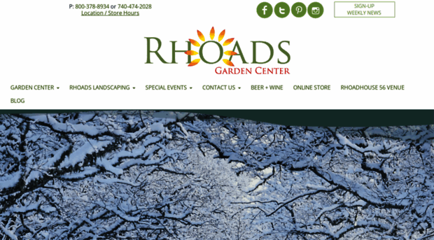 rhoadsgardencenter.com