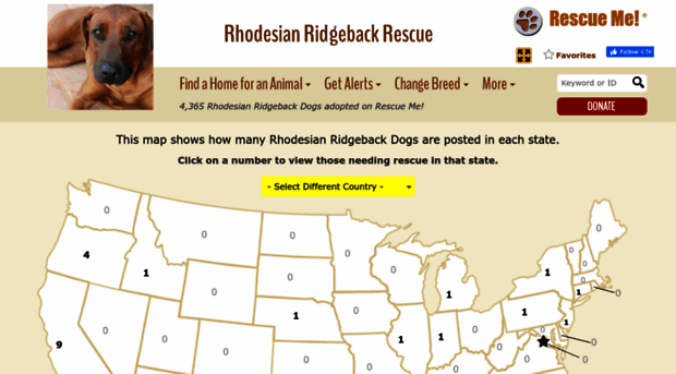 rhodesianridgeback.rescueme.org