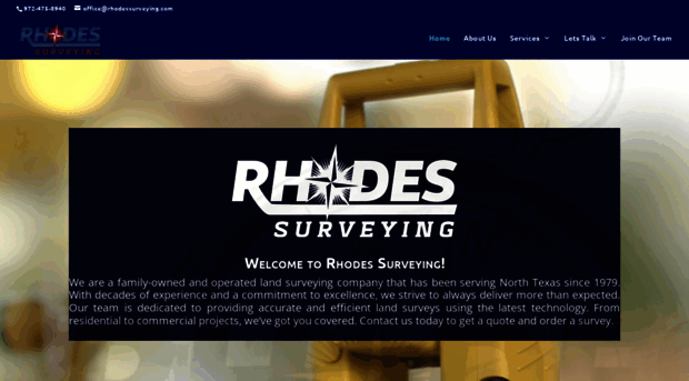 rhodessurveying.com