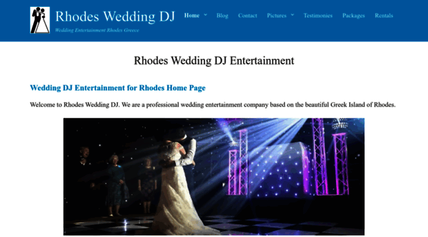 rhodesweddingdj.com