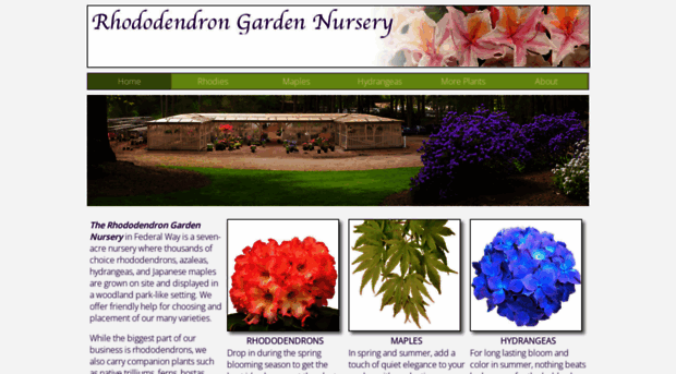 rhododendrongarden.com