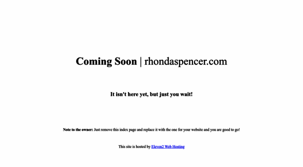 rhondaspencer.com