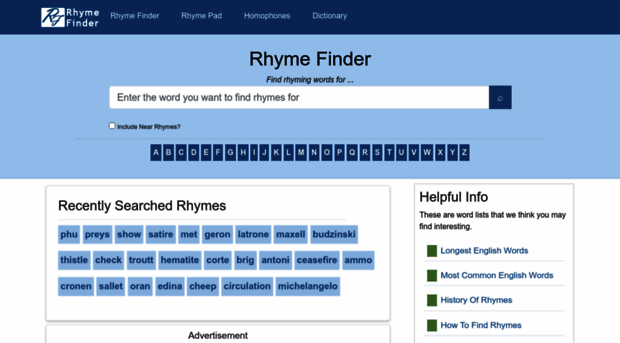 rhymefinder.net